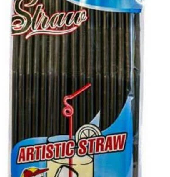 نی تاشو صدتایی مشکی کارتن 100ع