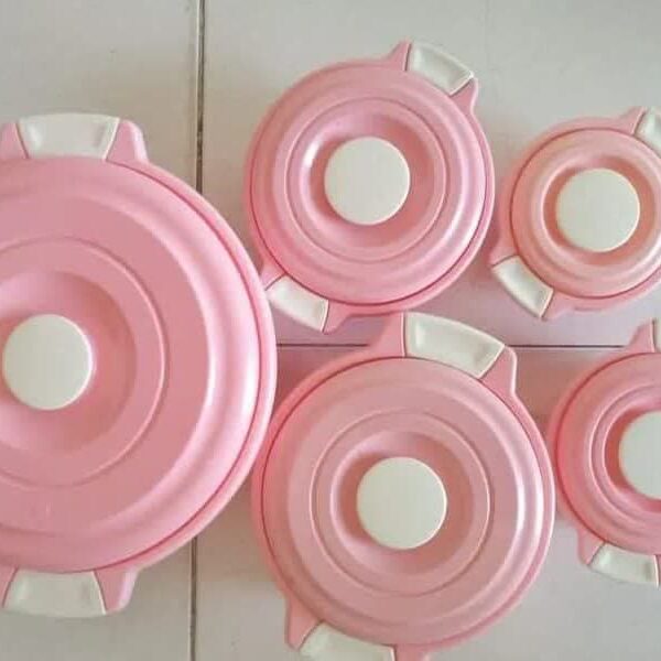 سرویس قابلمه گرد 10پارچه رنگی کد 2568