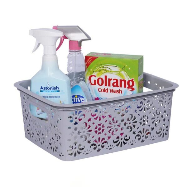 جعبه همه کار دایانابدون درب3طوسی-صورتی-کرپ کد2878