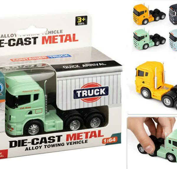 کشنده تریلی فلزی دودف تک جعبه 24عددی کد0189